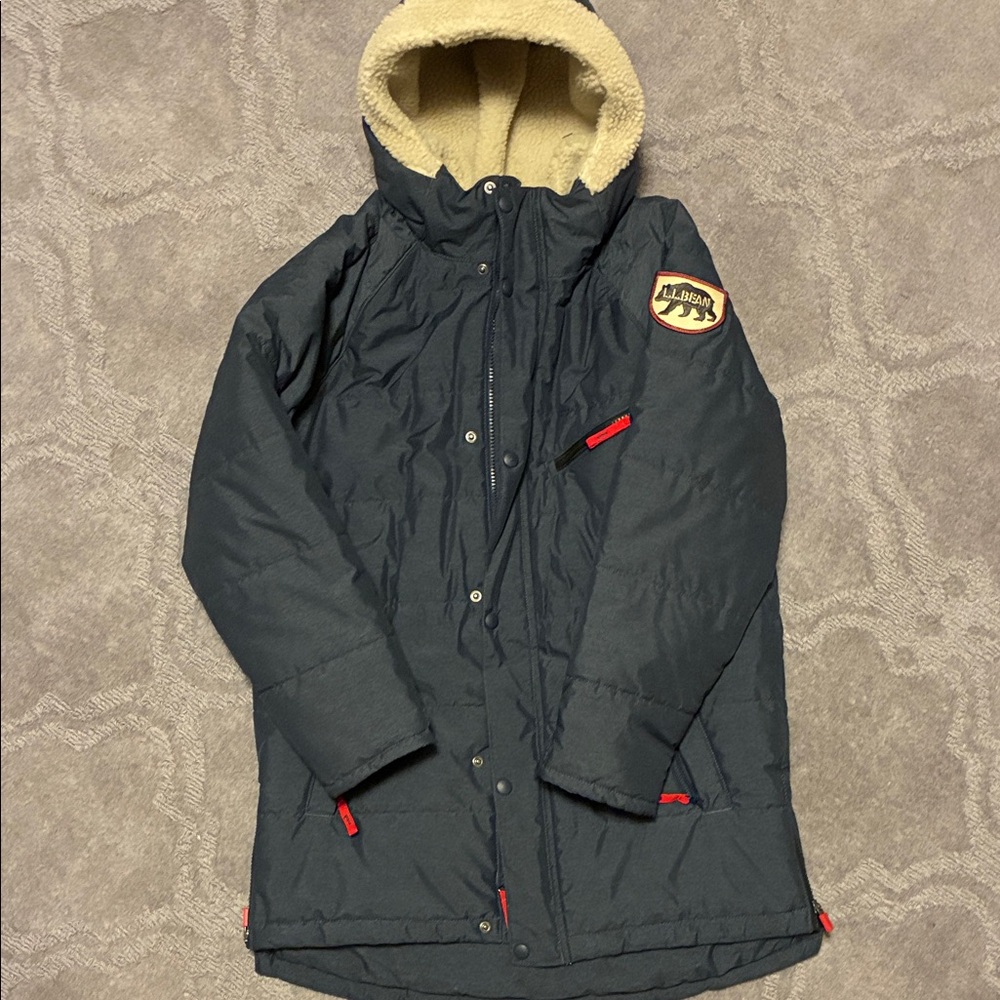 LL Bean Puffer Winter Coat